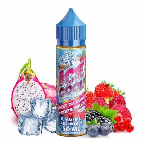 FRUIT DU DRAGON FRUITS ROUGES ICE COOL BY LIQUIDAROM 50ML 00MG